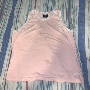 Pink champion muscle shirt